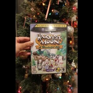 Harvest Moon: A Wonderful Life (GameCube, Disc & Case)